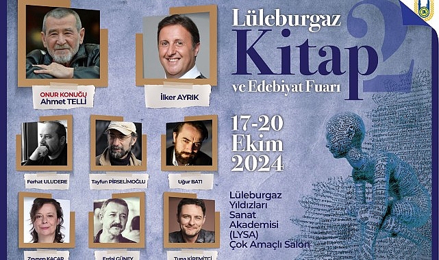 Lüleburgaz 2’nci Kitap ve Edebiyat Fuarı 17 Ekim’de başlıyor