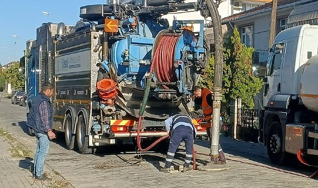Lüleburgaz’ın kanalizasyon çizgilerinde paklık