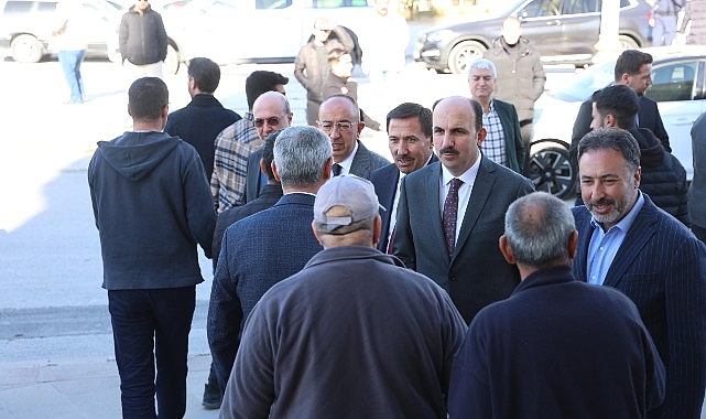 Milletvekili Özer, Lider Altay ve İlçe Belediye Liderleri Beyşehirliler Yapan Camii’nde Vatandaşlarla Buluştu