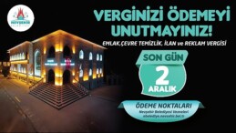 Nevşehir Belediyesi’nden Vergi Ödeme Hatırlatması