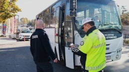 Nevşehir’de Halk Otobüsleri Denetlendi