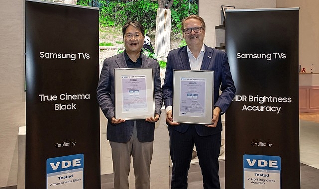 Samsung’un 2024 Neo QLED ve QLED TV’leri daldaki birinci ‘VDE İmaj Kalitesi Doğruluğu’ sertifikalarını aldı