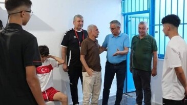 Şarampolspor Lideri’nden, Lider Topaloğlu’na kutlama
