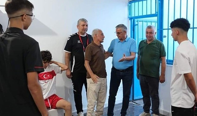 Şarampolspor Lideri’nden, Lider Topaloğlu’na kutlama