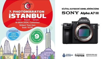 Sony Türkiye sponsorluğundaki 7. Photomaraton, 19 Ekim’de Sirkeci’de düzenlenecek!