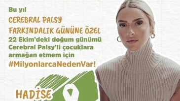 Türkiye’nin Sevilen Sanatkarı Hadise’den Manalı İkram