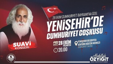 Yenişehir Belediyesi Suavi’yi Mersinlilerle buluşturuyor