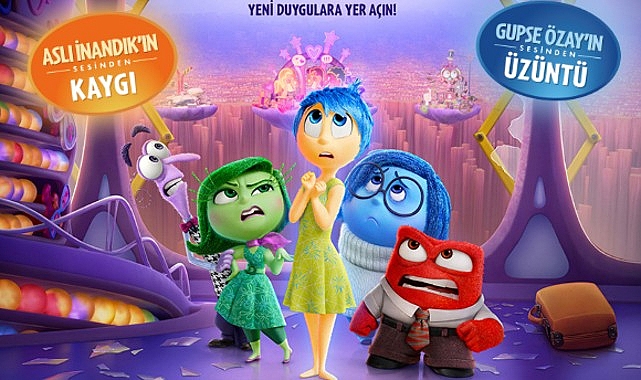 2024 yılının tüm dünyada gişe rekorları kıran animasyonu ‘Ters Yüz 2’, beyazperdenin akabinde artık yalnızca Disney+’ta!