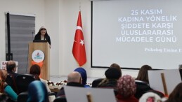 25 Kasım Uğraş ve Dayanışma Günü Programı Düzenlendi