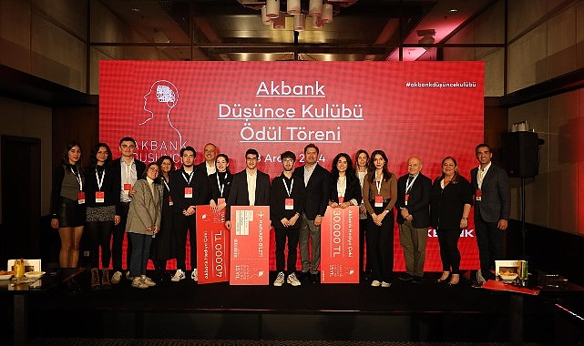 Akbank Düşünce Kulübü 15 Yıldır Yaratıcı Fikirleri Özgün Projelere Dönüştürüyor