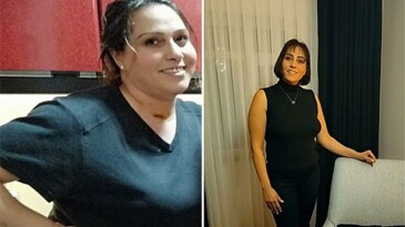 Anne Kent ile 11 ayda 17 kilo verdi; Eşinin 20 yıl evvel aldığı montu tekrar giydi
