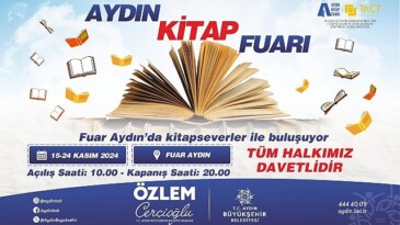 Aydın Kitap Fuarı, Fuar Aydın’da Başlıyor