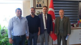 Beldibi Birinci ve Ortaokulu idaresinden Çelik’e ziyaret