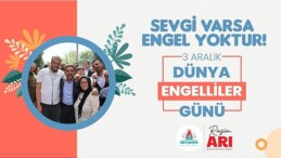 Belediye Başkanı Rasim Arı’nın 3 Aralık Dünya Engelliler Günü iletisi
