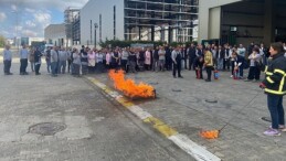 Büyükşehir İtfaiye eğitimlerde sürat kesmiyor