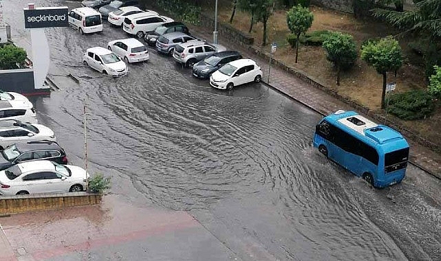 Büyükşehir’den Gebze İstanbul Caddesi’ndeki su taşkınlarına esaslı tahlil