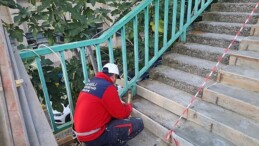 Büyükşehir’den Kuruçeşme SGK üst geçidine tadilat