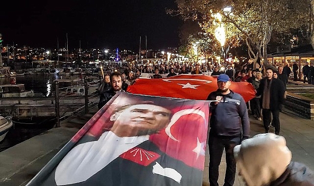 Çanakkale’de Atatürk Sevdalıları, Ata’ya Hürmet İçin Yürüdü