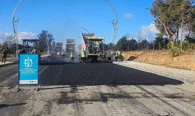 Gebze Millet Bahçesi otopark ve iç yollara asfalt