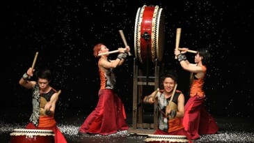 Japon davulu Wadaiko kümesi “Sai” gösterisi İstanbul’da sahnelendi