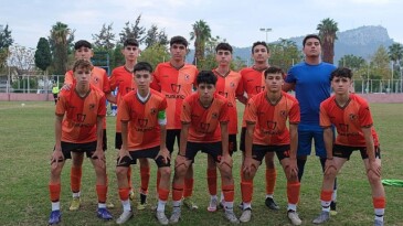Kemer Belediye Spor U16’dan gollü galibiyet