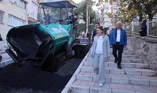 Konak’ın sokakları yenileniyor