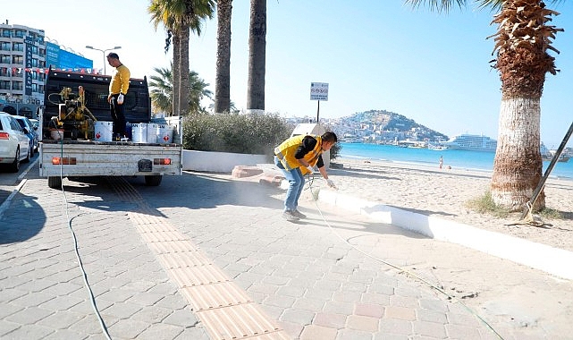 Lider Çerçioğlu’nun çalışmaları ile Kuşadası daha çağdaş bir kent haline geliyor