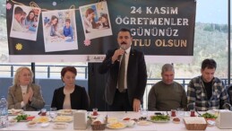 Lider Kırgöz, öğretmenler ile kahvaltıda buluştu