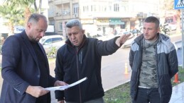 Lider Ölmez çalışmaları yerinde inceledi