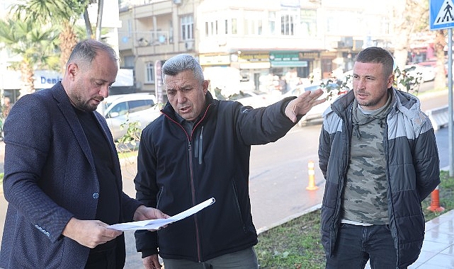 Lider Ölmez çalışmaları yerinde inceledi