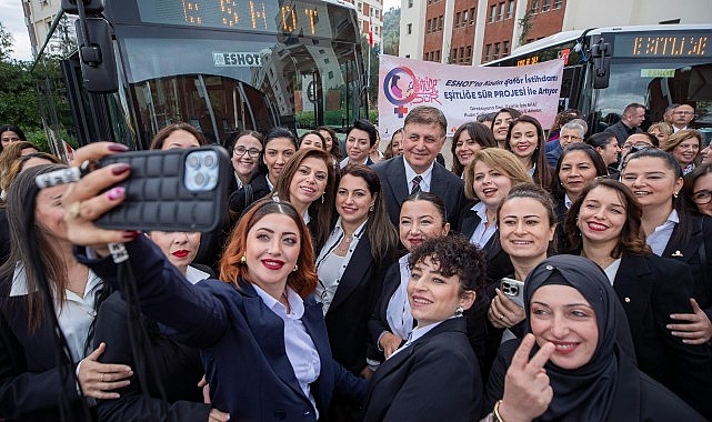 Lider Tugay: Otobüslerimizi hem süren hem de onaran arkadaşlarımızın kıymetli bir kısmını bayanlarımız oluşturacak