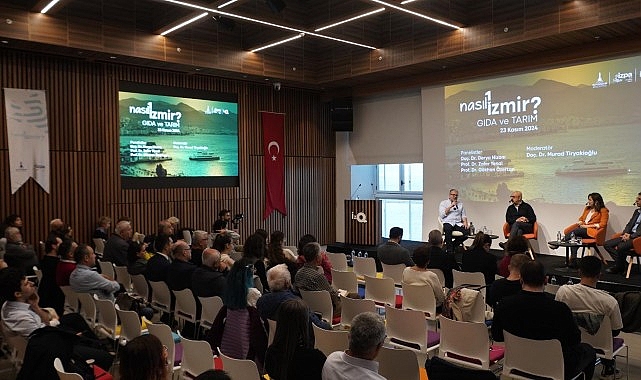 “Nasıl bir İzmir” serisi, besin ve tarım paneli ile devam etti