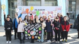 Nilüferli çocuklar “Güvenli Kent” için yürüdü