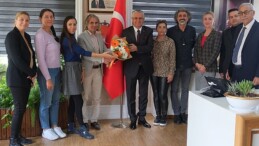 Okul aile birliğinden Lider Topaloğlu’na ziyaret