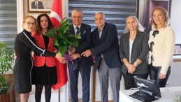 Okul aile birliğinden Lider Topaloğlu’na ziyaret