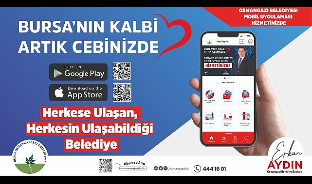 Osmangazi’de ‘mobil’ devir başladı