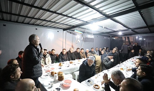 Rahmet Sofrası Mevlana Mescidinde Kuruldu