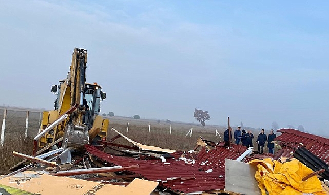 Saray Belediyesi Kaçak Yapılara Geçit Vermiyor