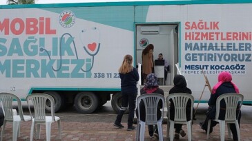 Taşınabilir Sıhhat Tırı Kemer’de