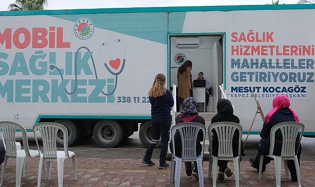 Taşınabilir Sıhhat Tırı Kemer’de