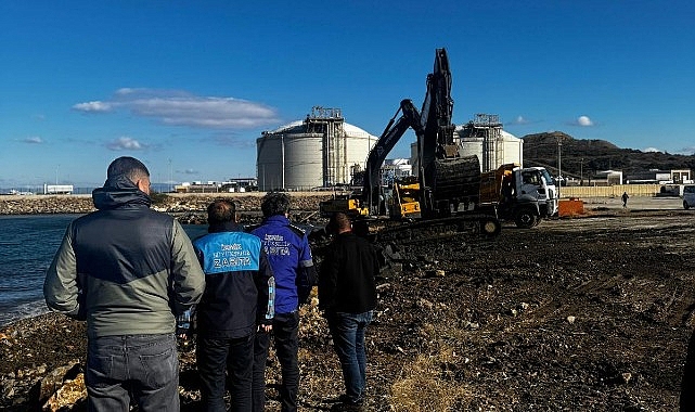 Tehlikeli atıkların hafriyat ve taşıma süreci durduruldu