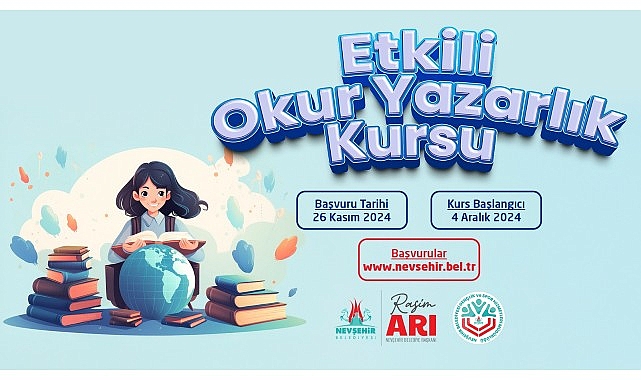 Tesirli Okur Müelliflik Kursumuz Başlıyor