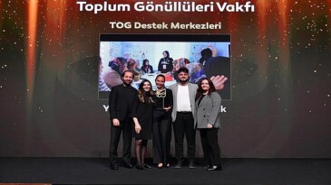 Toplum Gönüllüleri Vakfı’na Felis Ödülü!