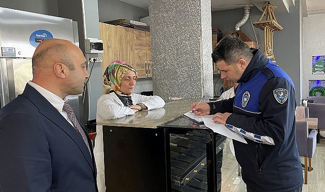 Aliağa Zabıtasından Yılbaşı Öncesi İşletmelere Sıkı Kontrol