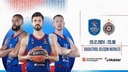 Anadolu Efes, Partizan ile Basketbol Gelişim Merkezi’nde Karşılaşacak
