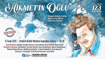 Antalya Büyükşehir Belediyesi Nazım Hikmet’i anıyor