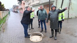 Büyükşehir ve MASKİ Grupları Şiddetli Yağışa Karşı Alanda