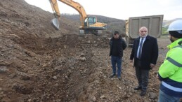Canik Fen Lisesi İçin Birinci Kazma Vuruldu
