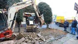 Çarşıda değişim vakti: Efes Selçuk’ta doğal gaz ve altyapı çalışmaları başladı