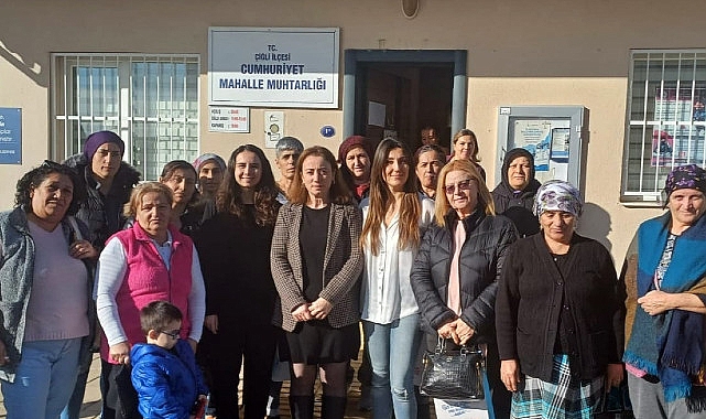 Çiğli Belediyesi’nden Bayan Sıhhatine Takviye: ‘Mahalle Buluşmaları’ Devam Ediyor